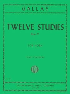 Gallay, J F: Twelve Studies op. 57