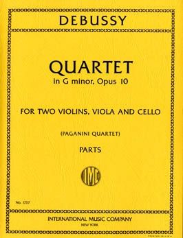 Debussy, C: Quartet in G minor op. 10