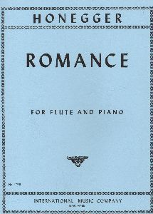 Honegger: Romance for Flute and Piano