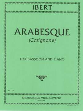 Ibert, J: Arabesque