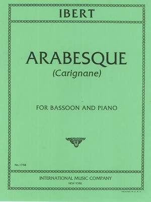 Ibert, J: Arabesque