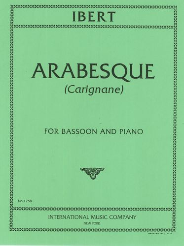 Ibert, J: Arabesque