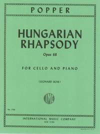 Popper, D: Hungarian Rhapsody Op68 Vc Pft