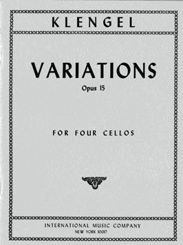 Klengel, J: Variations op. 15
