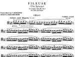 Fauré, G: Fileuse Op. 80/2 Product Image