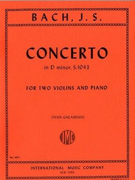 Bach, J S: Concerto D minor BWV 1043