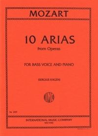 Mozart, W A: 10 Arias Bass.vce Pft