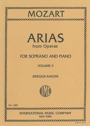 Mozart, W A: 40 Arias for Soprano Volume 2