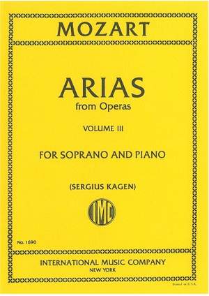 Mozart, W A: 40 Arias for Soprano Volume 3