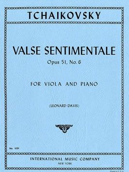 Tchaikovsky: Valse Sentimentale Op 51 No. 6