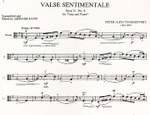 Tchaikovsky: Valse Sentimentale Op 51 No. 6 Product Image