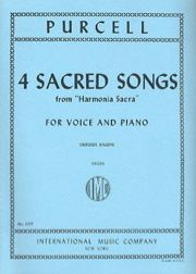 Purcell, H: Four Sacred Songs H.vce Pft