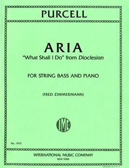Purcell, H: Aria What Shall I Do
