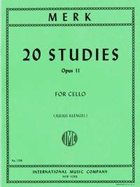 Merk, J: 20 Studies Op11 S.vc