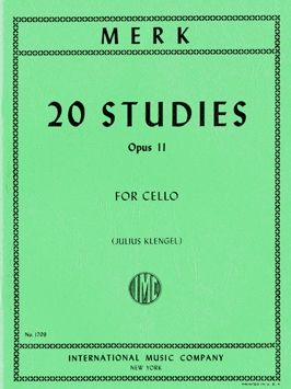 Merk, J: 20 Studies Op11 S.vc