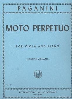 Paganini, N: Moto Perpetuo op.11 bis