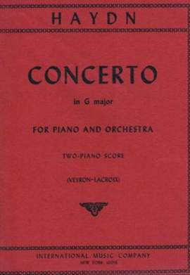 Haydn, J: Concerto in G major G major Hob.XVIII:4