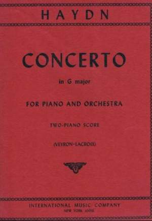 Haydn, J: Concerto in G major Hob.XVIII:4