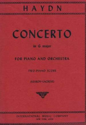 Haydn, J: Concerto in G major G major Hob.XVIII:4
