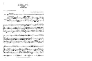 Bach, C P E: Sonata C Maj Fl Pft Red