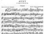 Hoffmeister, F A: Duet in G major Product Image