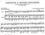 Weber: Andante & Rondo Ongarese Op.35 Product Image