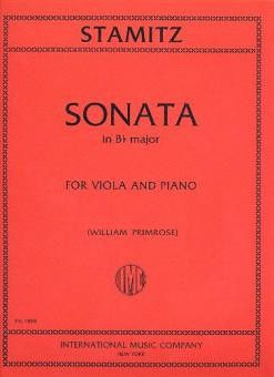 Stamitz, C P: Sonata B flat major