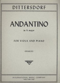 Dittersdorf, K D v: Andantino A major