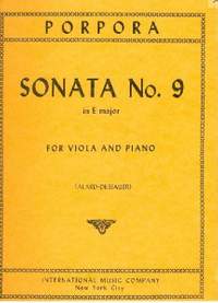 Porpora, N A: Sonata No.9 in E major