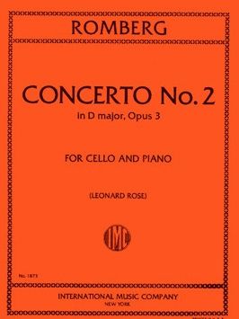 Romberg, B: Concerto No. 2 in D major op. 3