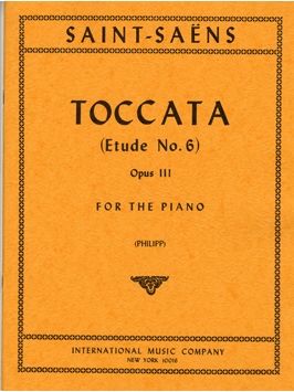 Saint-Saëns, C: Toccato (etude No. 6) Op111