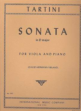 Tartini, G: Sonata D major D major