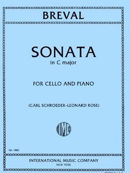 Bréval, J B: Sonata in C major