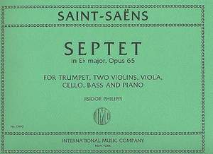 Saint-Saëns, C: Septett in Eb major op. 65