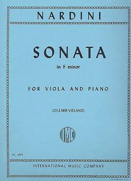 Nardini, P: Sonata F minor F minor
