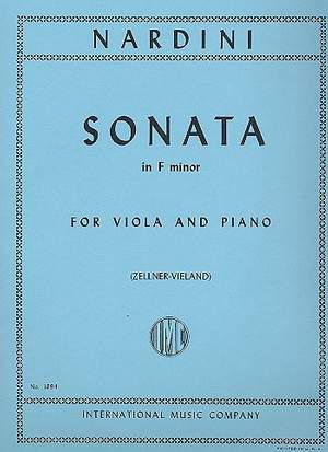 Nardini, P: Sonata F minor