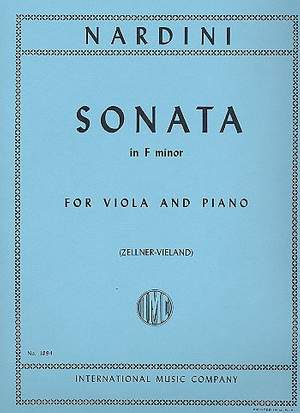 Nardini, P: Sonata F minor F minor