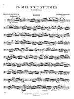 Jancourt, E: 26 Melodic Studies op. 15 Product Image