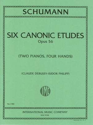 Schumann, R: Six Canonic Etudes op.56