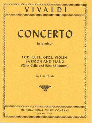 Vivaldi, A: Concerto in G minor