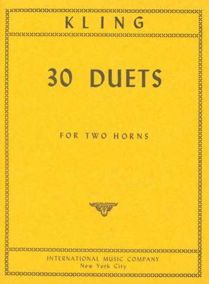 Kling, H: 30 Duets