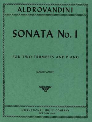 Aldrovandini, G: Sonata No. 1