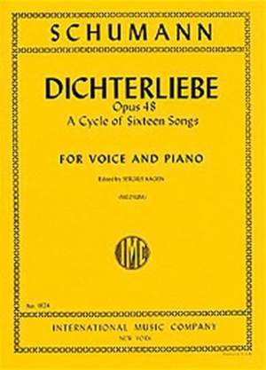 Schumann, R: Dichterliebe Op48 Cycle Of 16 Songs M Vce Pft