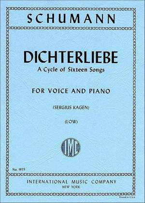 Schumann, R: Dichterliebe Op48 Cycle Of 16 Songs L Vce Pft