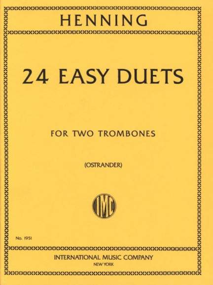 Henning, K: 24 Easy Duets