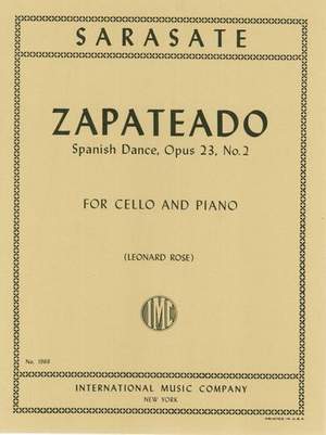 Sarasate: Zapateado Op23 2 Vc Pft (rose)