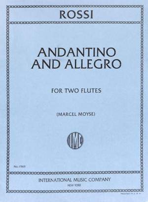 Rossi, M: Andantino and Allegro