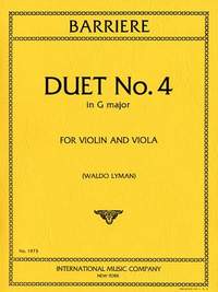 Barrière, J: Duet No. 4