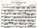 Bach, J S: Six Chorales Product Image