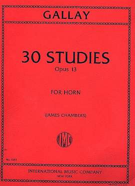 Gallay, J F: 30 Studies op. 13
